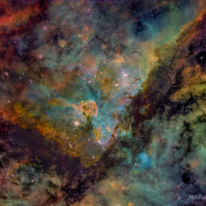 Keyhole Nebula, NGC 3372 (CDK25, RH305 )