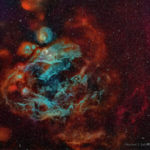 NGC 456 in the Small Magellanic Cloud,DR350