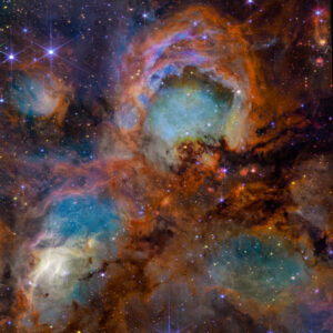 Cats Paw Nebula, NGC6334, JWST