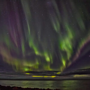 Aurora in Blonduos, Iceland