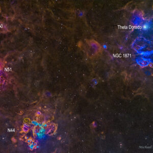 NGC 1871& N30, N44, N50 & N51