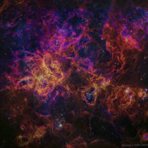Tarantula Nebula and Surroundings, NGC 2070,DR350