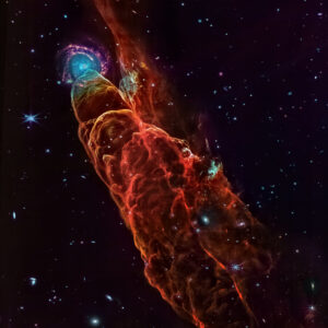 Herbig-Haro 49/50(JWST) (Vertical)