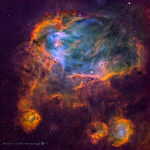 IC 2944 Running Chicken Nebula (DR350)