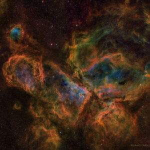 NGC 3372, NGC 3324 (DR350, CDK17 )
